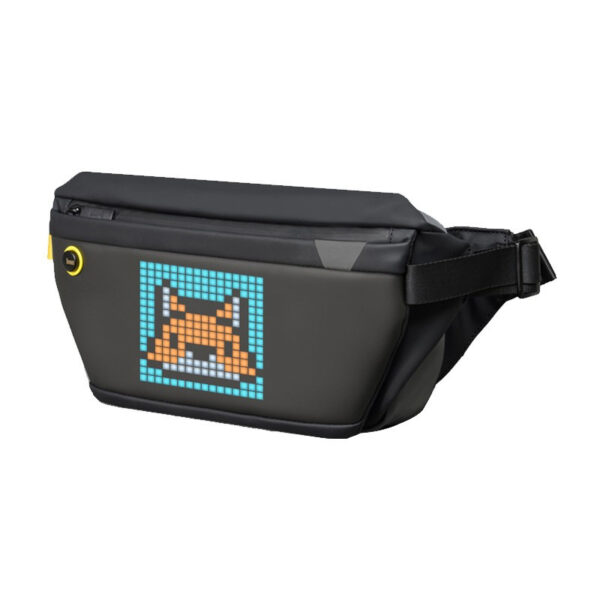 Men's LED Screen Pixel Crossbody Shoulder Bag - Image 3